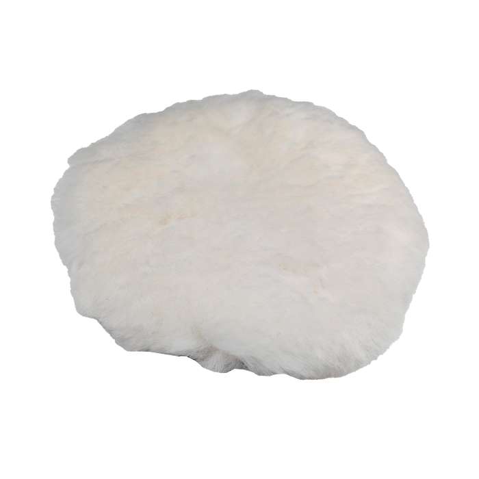 Escalator handrail wool polishing pad