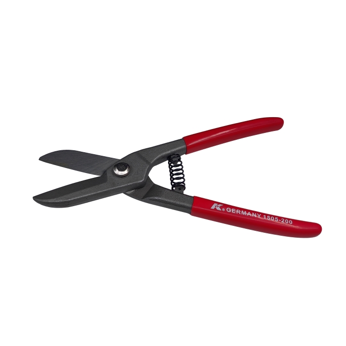 Escalator handrail cyclopean scissors