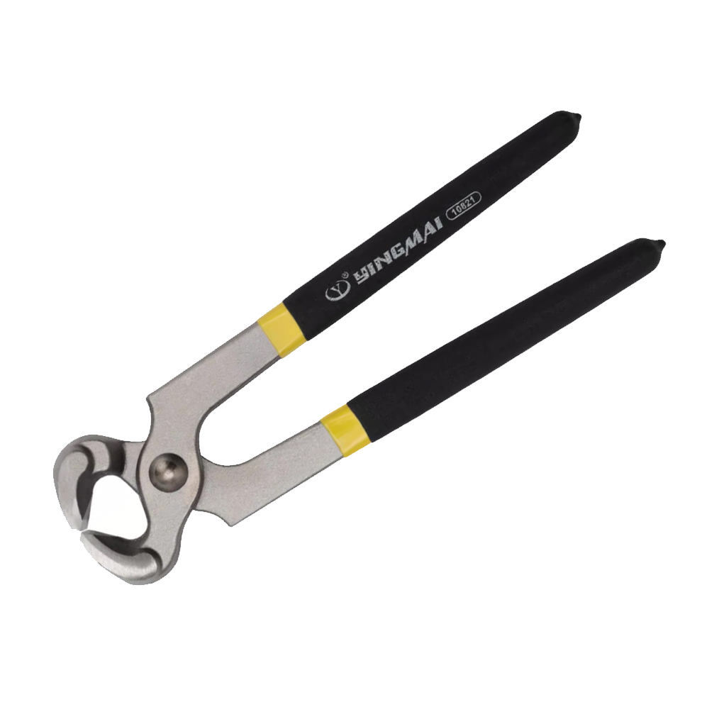 Escalator handrail pincer