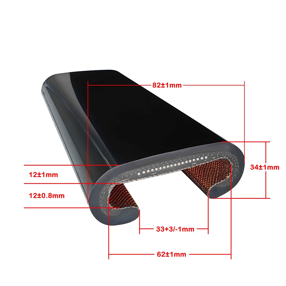 RB8233S rubber handrail belt 